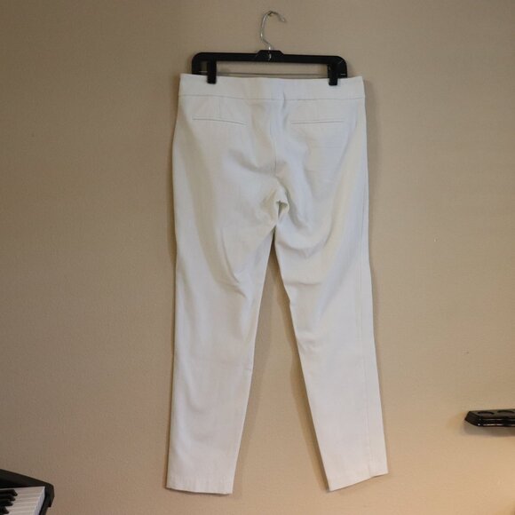 New Cynthia Rowley White Pants Size 10 - Picture 2 of 2
